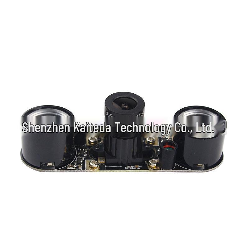 Infrared Night Vision Camera Module 5MP for Raspberry Pi 4, 3B+/3B with IR Fill Light