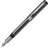 Sailor CYLINT Fountain Matte Black Stainless Thick 21K Gold Pen, Steel, Nib, Nib, 10-6007-620