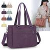 Nepromokavá nylonová taška Tote pro ženy Velkokapacitní taška přes rameno Crossbody s více kapsami
