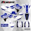 MCHMFG For YAMAHA 14-18 YZ250F 15-18 YZ250FX WRF250 14-17 YZ450F Motorcycle Team Graphic Decal & Sticker Kit Stickers