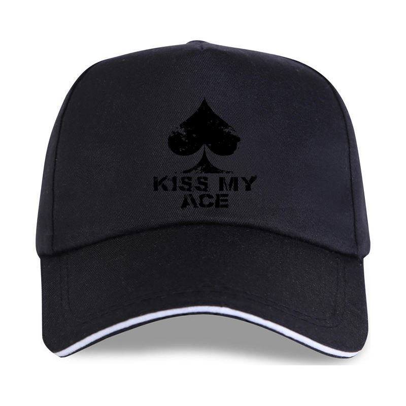 Neue lustige Poker Kiss My Ace Card Game Spades Baseballkappe