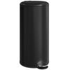 Trash Can 30L Pedal Bin Waste Bin with Lid Foot Pedal Inner Bucket, Soft-Close Function 36 X 30 X 63.5 Cm, Black