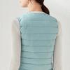 Women's 2025 Lightweight Collarless Down Vest - Short, Versatile, Fashionable Korean Style.