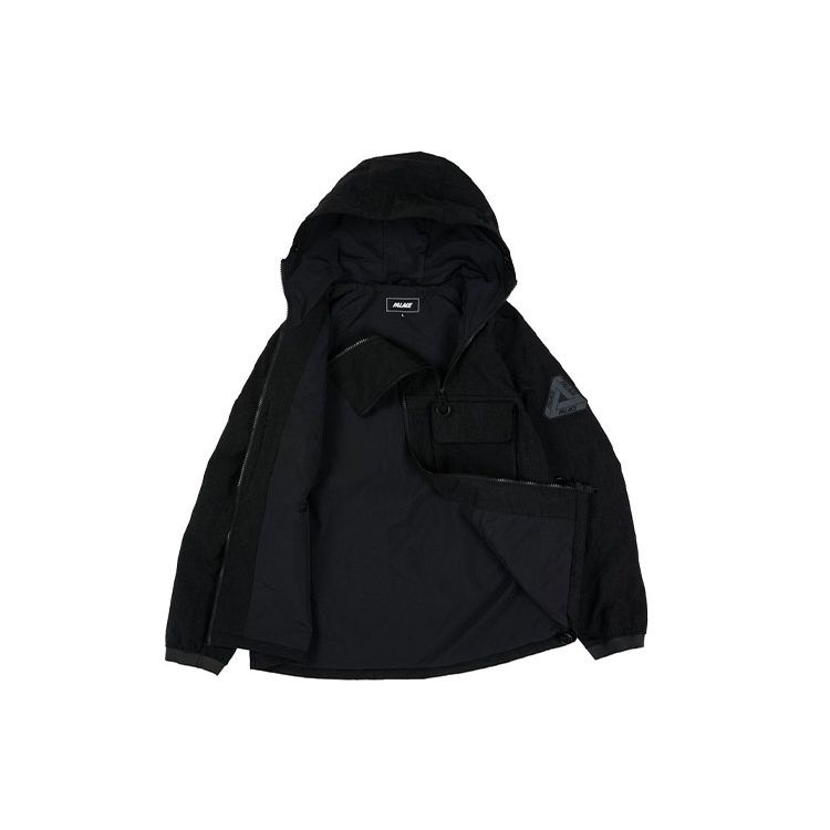 Palace FW21 Detachable Bag Style Logo Jacket Unisex Jackets Black P21JK064