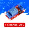 1/2/4/8 Channel Relay Switch Module Indicator Light 5V 12V 24V for Arduino