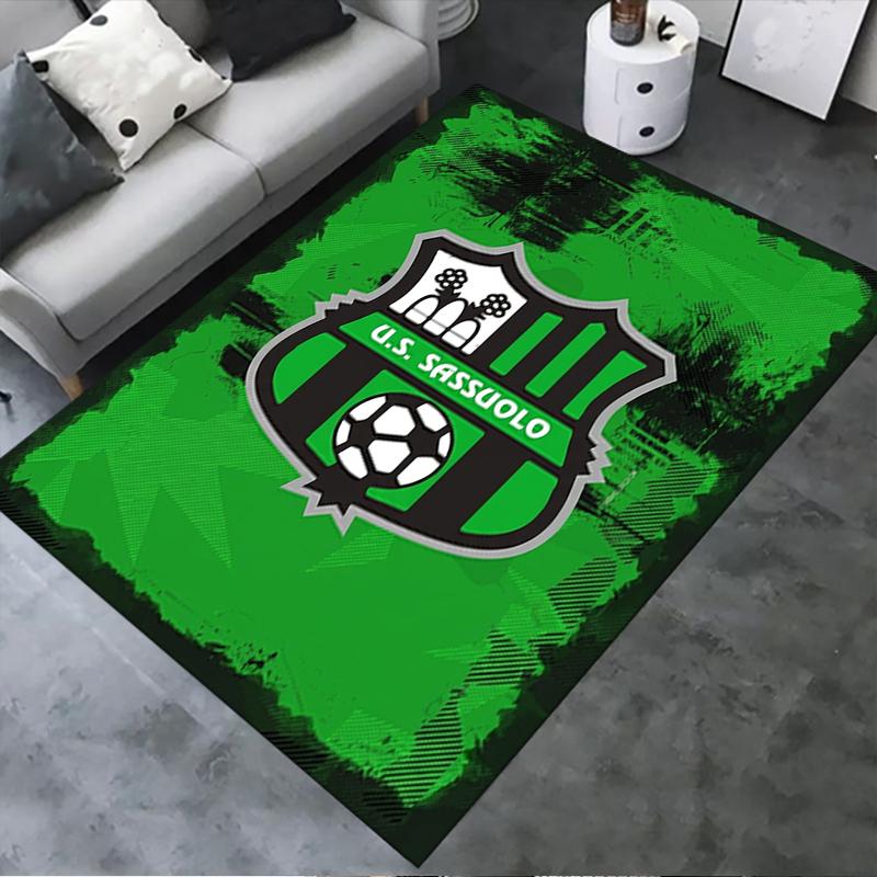 Unione Sportiva Sassuolo Calcio Carpet Rug for Living Room Bedroom Home Sofa Decoration,Kids play Non-slip Floor Mat