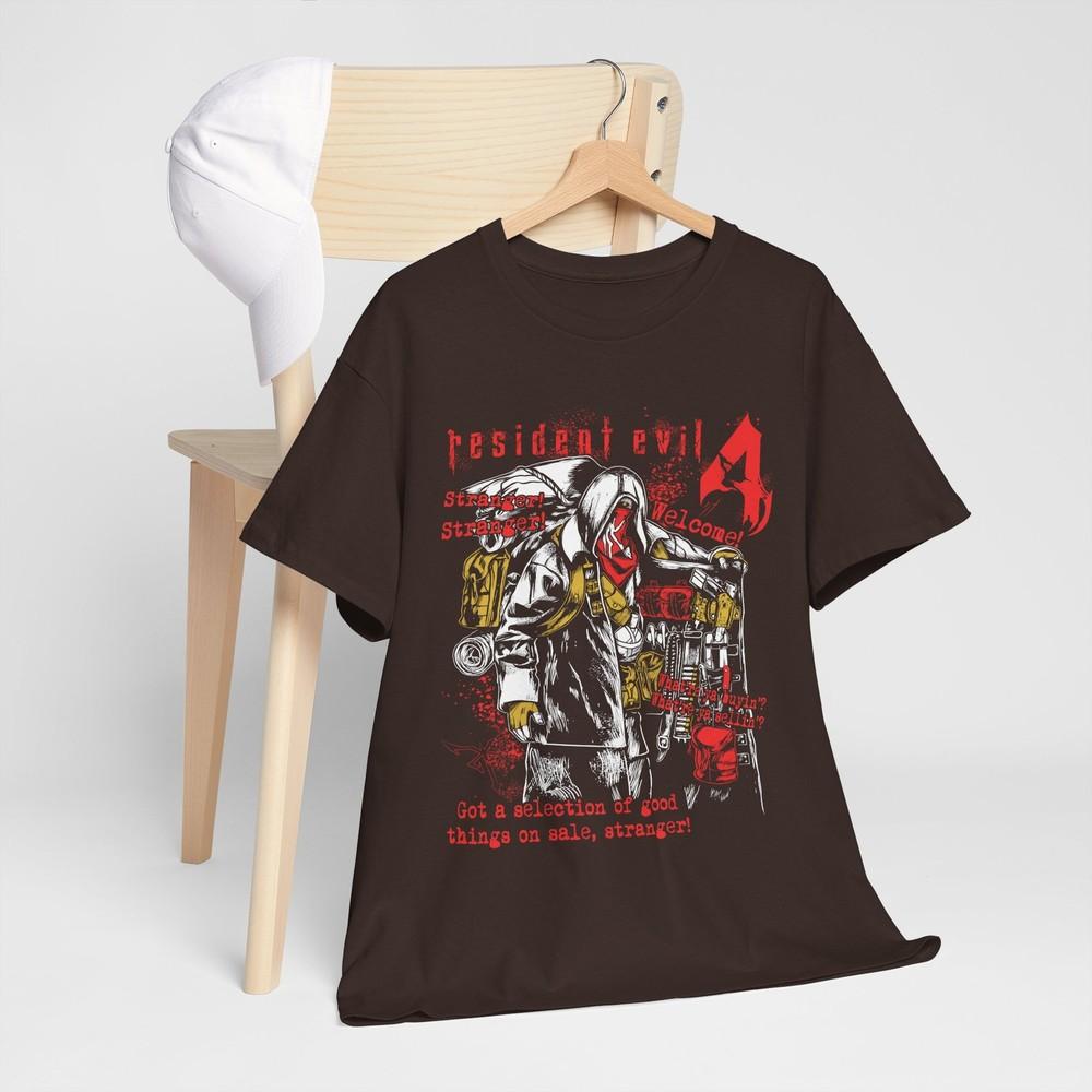 Cartoon Silent Hill Tshirt Resident Evil Shirt Silent Hill Game Red Gift Shirt M