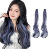 Set of 2 Hair Extensions for Kids, Dance Extensions, Curls, Color, Inner Color, One-Touch Curls, Women's Synthetic Hair Extensions, Natural-Looking,
