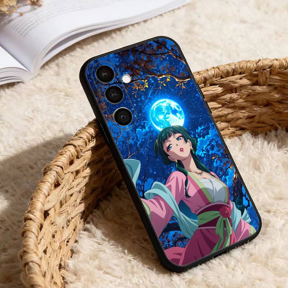 

The Apothecary D-Diaries Maomao Phone Case For Samsung Galaxy A20,21s,22,31,32,52,53,72,73,80,91 Soft Black Shell Samsung a32 5g