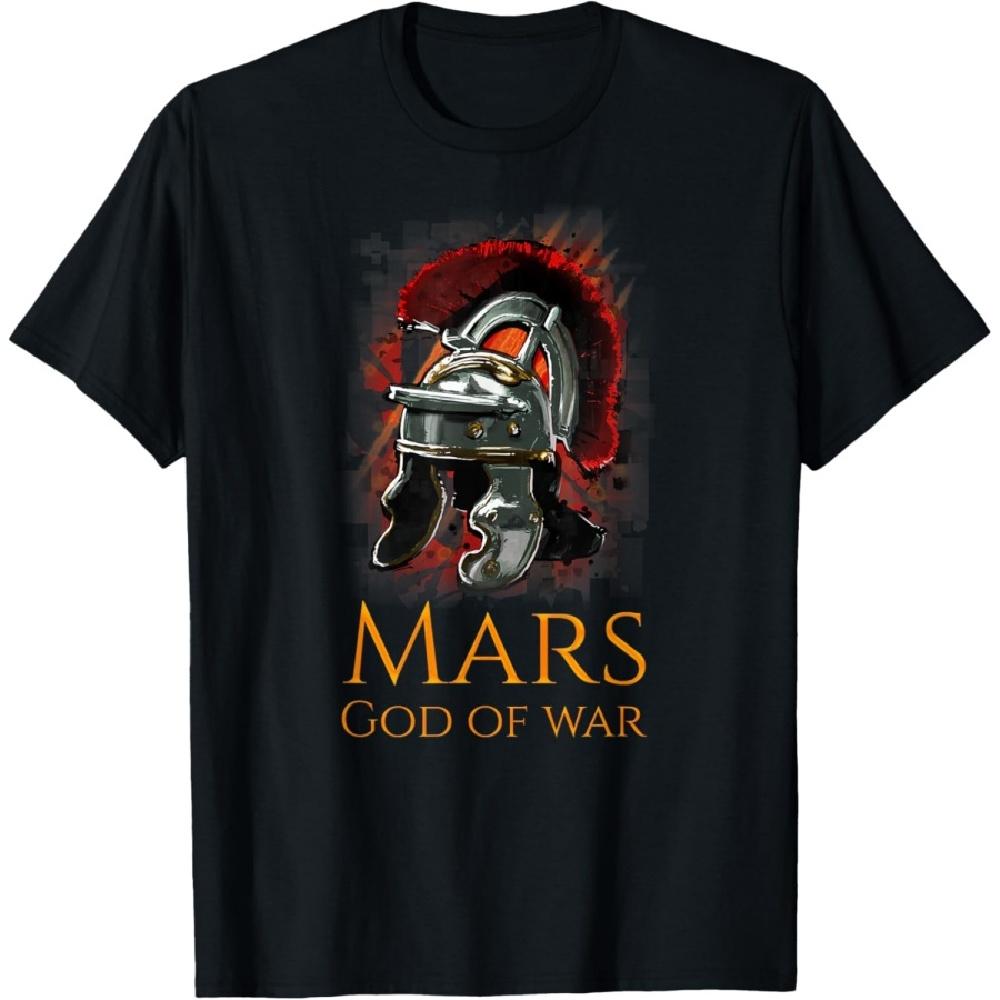 

Ancient Roman Mythology T-Shirt Mars God Of War S