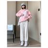 Sweatpants Women, High-waisted Thin Loose Two Wear, Casual Wide-legged Pants, Versatile Drawstring Guard Pants