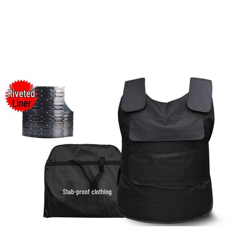 GOWKE Anti-Riot Security 8-Piece Set with Mobile Storage Rack