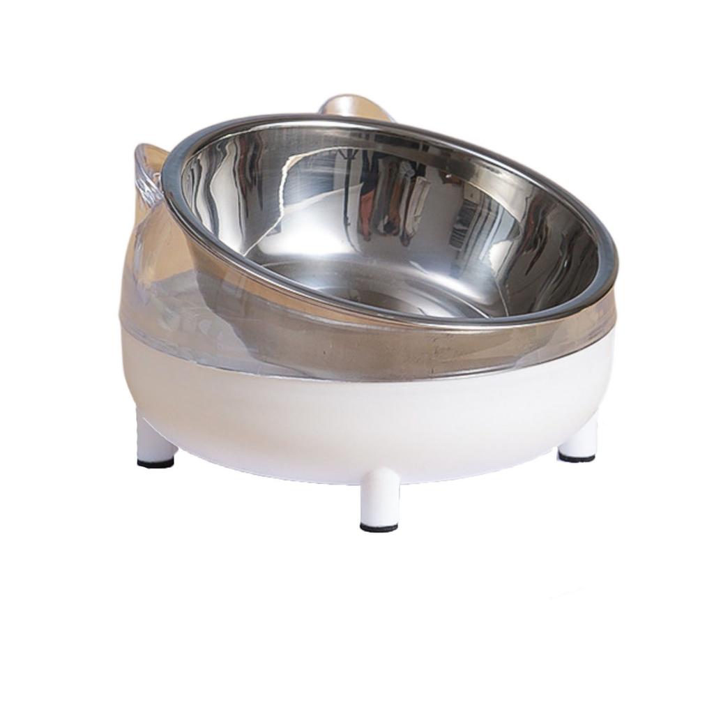 Stainless Steel Cat Bowl For Eating And Drinking
