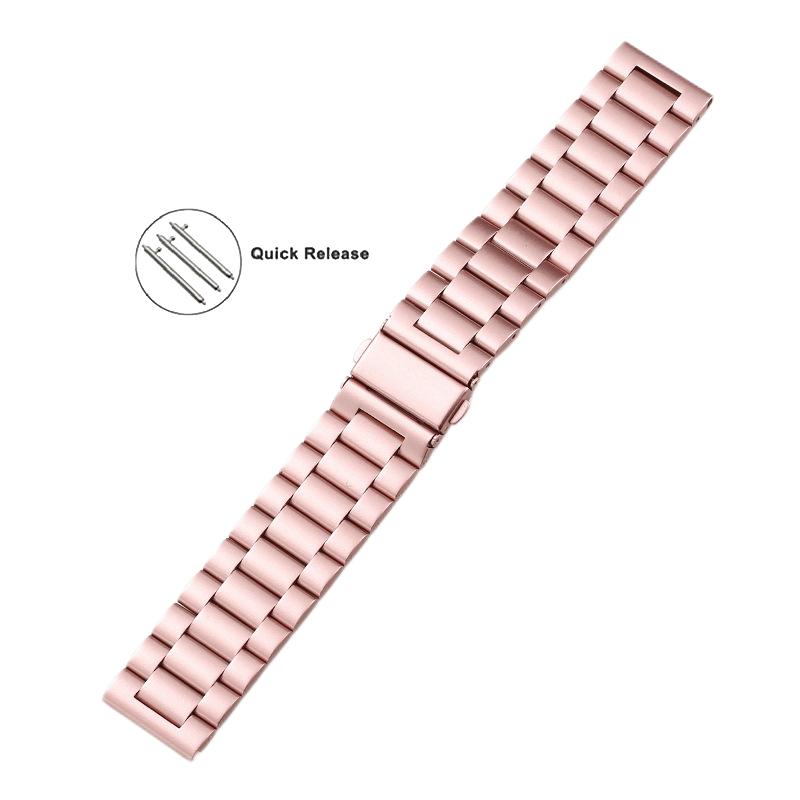 22mm 18mm 24mm 20mm Sternenlicht Edelstahl Uhrenarmband für Samsung Galaxy Watch 3 4 5 Pro 40mm 44mm 42mm 46mm Active2