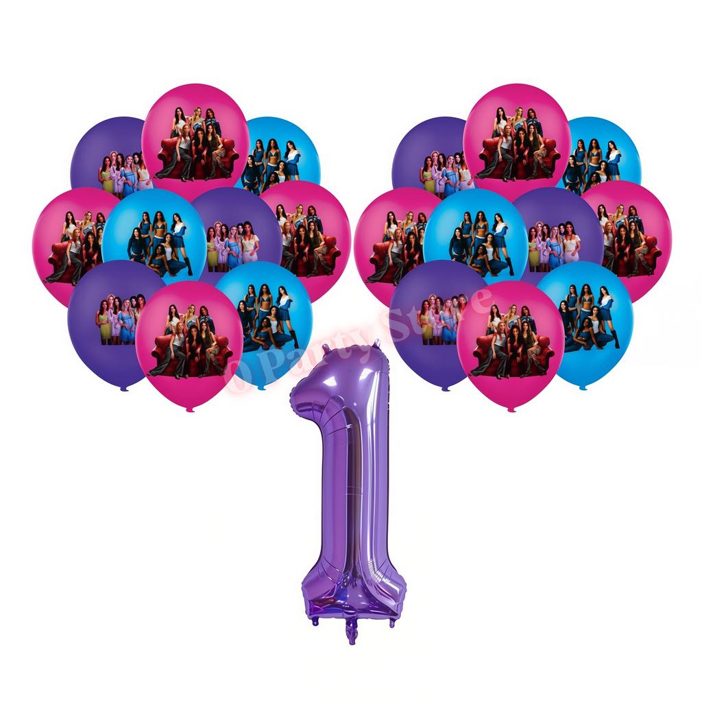 Kpop K&Katseye Birthday Party Decoration Plate Cup Banner Balloon for Girl Party Favor Idol Fans Gift Baby Shower Event Supplies