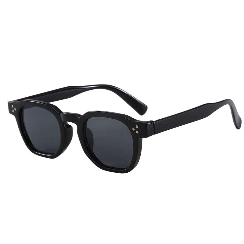 Retro Square Black Lens Sunglasses Women Luxury Brand Designer Glasses Fashion Rectangle Men Outdoor Eyewear Uv400 Glasses