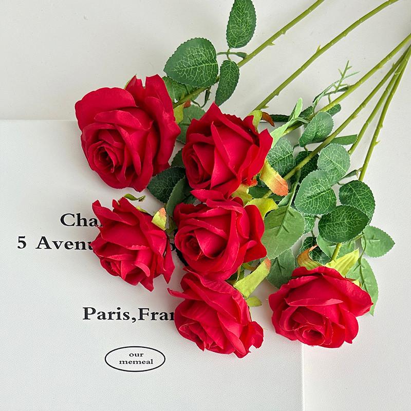 Elegant Artificial Silk Roses For Wedding Centerpieces And Home Styling