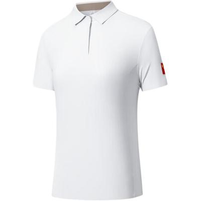 Champion All-Weather Series Slim Fit Simple Short Sleeve Polo Shirt Women Tops 162530105-1
