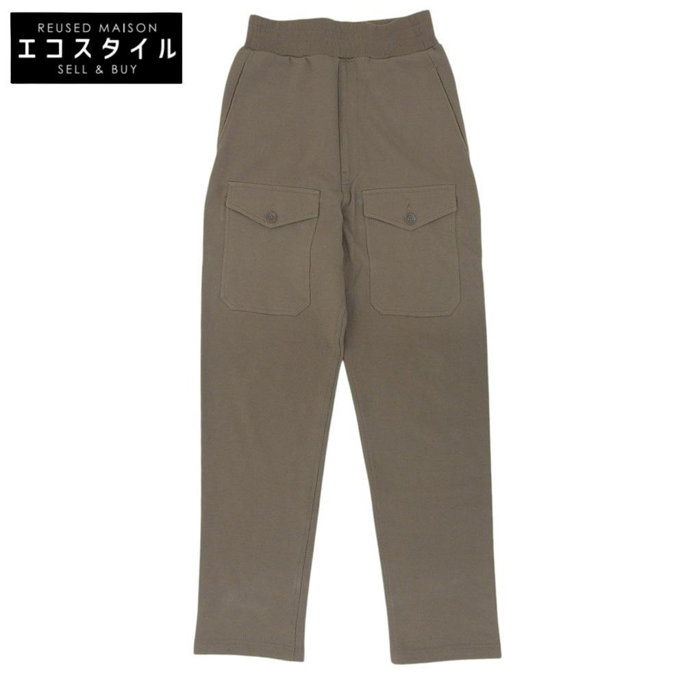 Maison Kinema Heavy Military Sweatpants Bottoms Women's Cotton Khaki M KNM-23Stainless Steel-PT16 Bottoms M khakiUsed