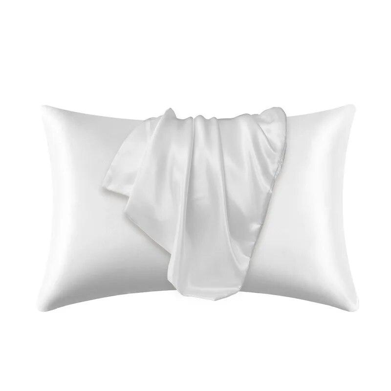 Single Person Pillowcase, Silk Satin Hair Beauty Pillowcase, Comfortable Pillowcase, Home Decoration