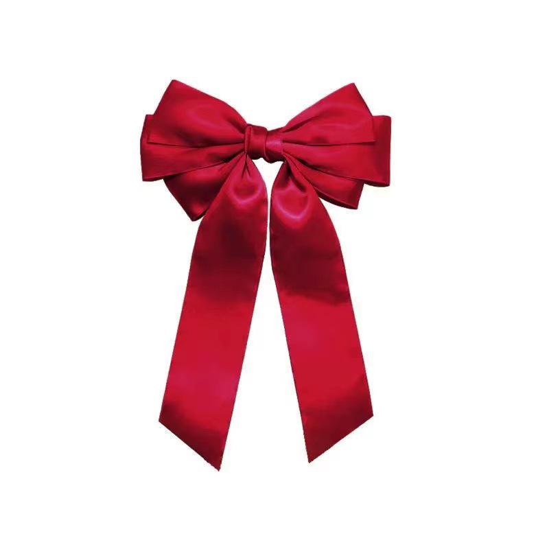 Sweet Style Ribbon Bow Hair Clip - Elegant Princess Accessory
