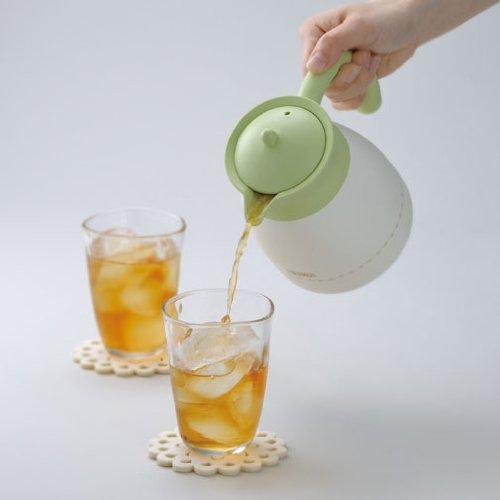 Thermos Insulated Teapot, 0.6L, Herb Green, TGR-601 HBG