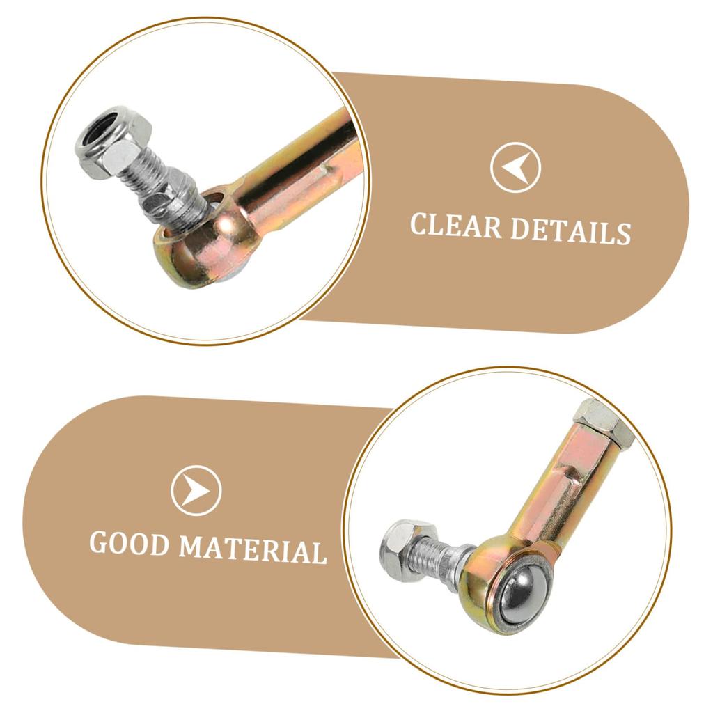 CHILDWEET Steering Knuckle Tie Rod Ball Head Chinese ATV Tie Rod Go Kart Tie