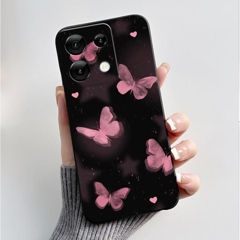 For Umidigi G9 5G G9A G9C G9T Case Fashion Butterfly Flowers Soft TPU Silicone Phone Back Cover for Umidigi G 9 9A 9C 9T Casing