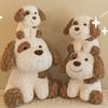 Brown Spot Simulation Dog Plush Toy Smile Shiba Inu Plush Dolls Animal Puppy Dolls  Birthday Gifts