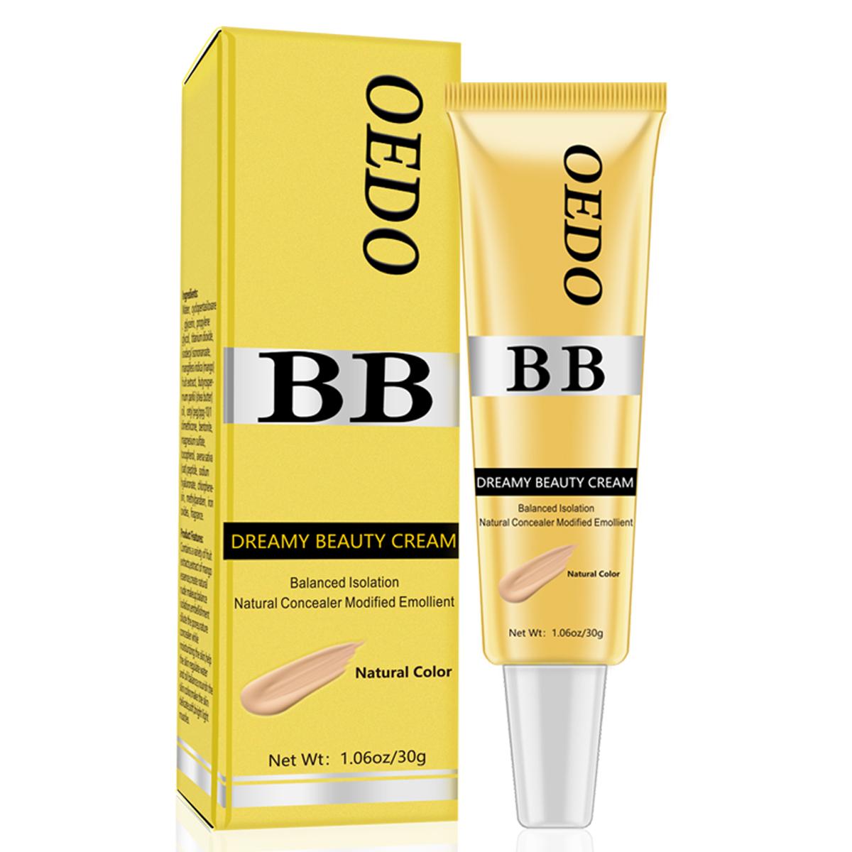 

OEDO BB Cream Makeup Concealer Cover Pore Natural Makeup 1pcs