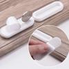 4pcs Self-Stick Instant Drawer Handle Helper Adhesive Cabinet  Door Handle Multipurpose Knob Helper Plastic Opening Stick-On Han