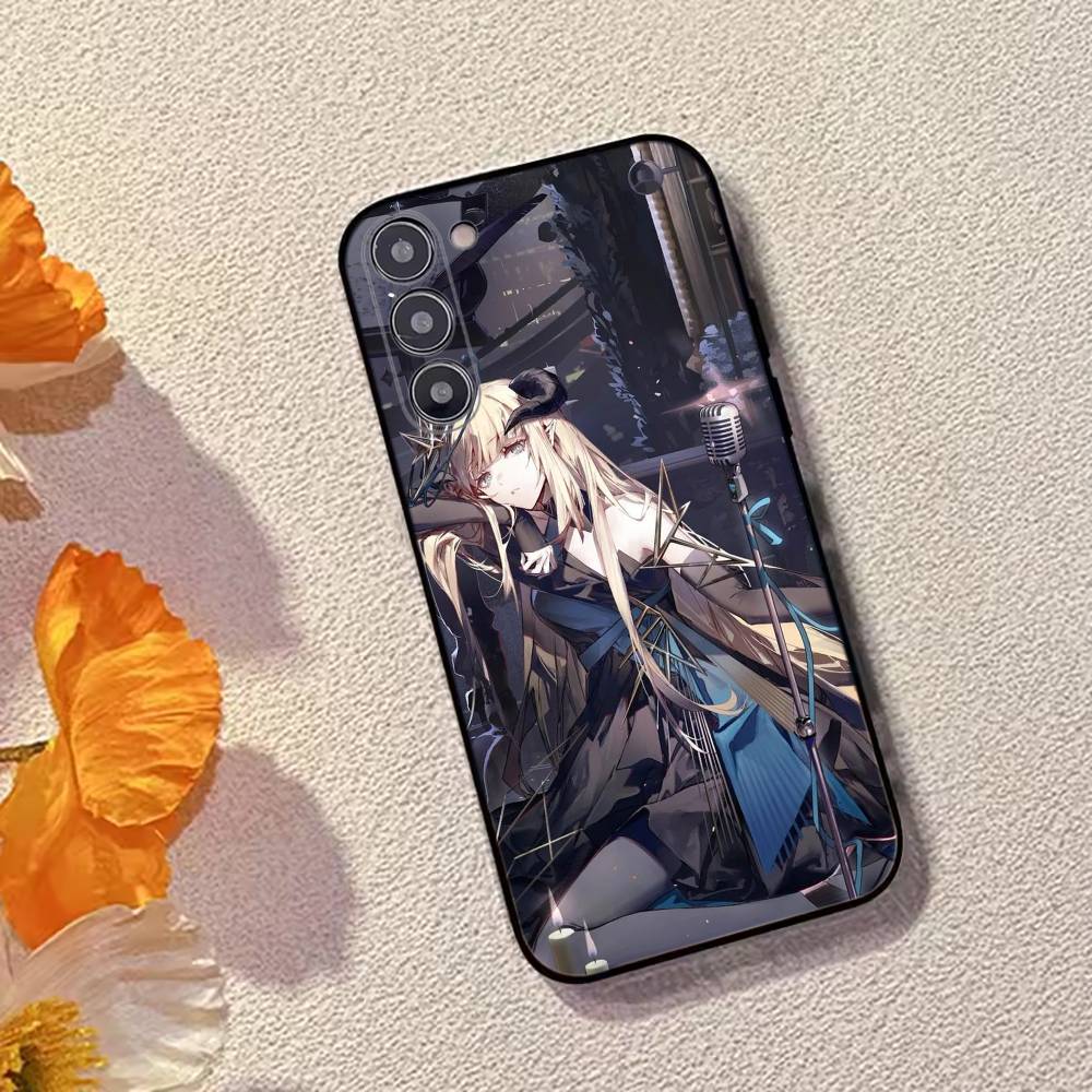 Game Arknights Phone Case For Samsung Galaxy A73,A72,A71,A70,A53,A52,A51,Others Soft Black Cover