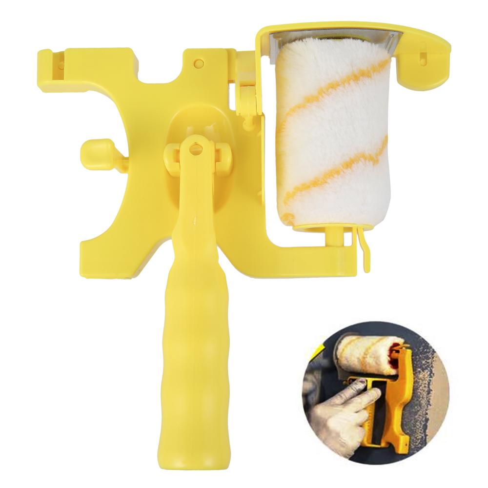 Wall Paint Roller Set Multifunctional Roller Paint Runner Brush Clean-cut Edger Rolling Brush for Wall Painting Treatment Tools