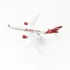 Airplane Kit Metal 320 Air Asian White 16CM A320 Diecast Aircraft Model Plane Toys (with Stand) Aviation Display Gifts