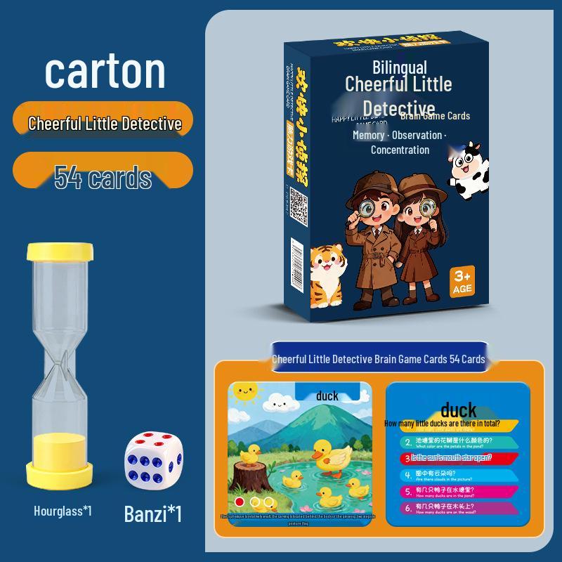 Cheerful Memory Card Game: Educational, Interactive Parent-Child Toy.