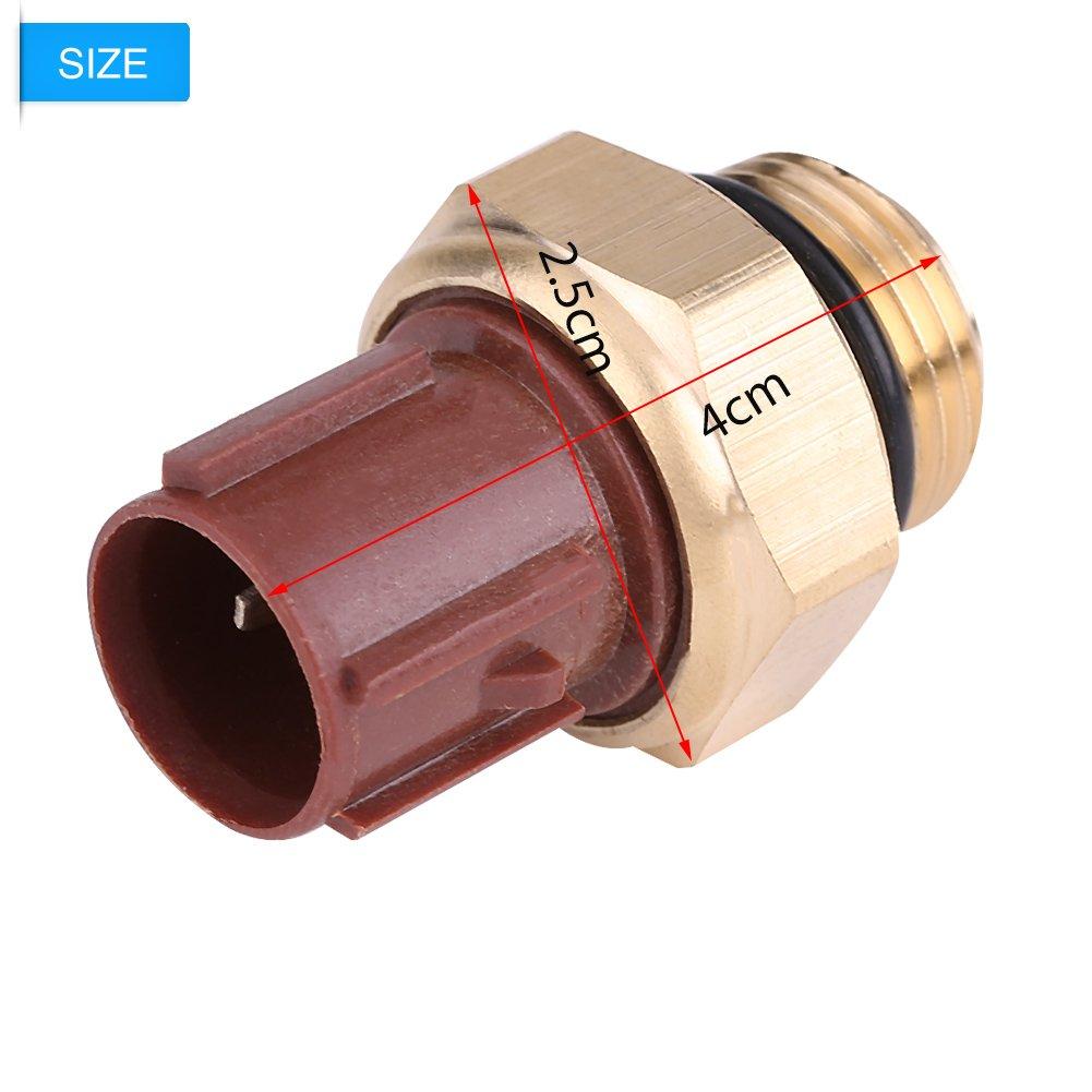 37760 p00 003-Qiilu Motor Temperatursensor Bryter for Honda Acura Integra Civic 37760-P00-003