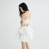 Leobyui Daisy Skirt White