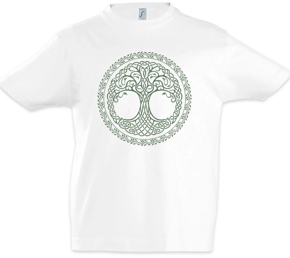 Yggdrasil Circle Boys kids boys T-Shirt Tree of Life Odin Thor Norsemen Viking Viking 120