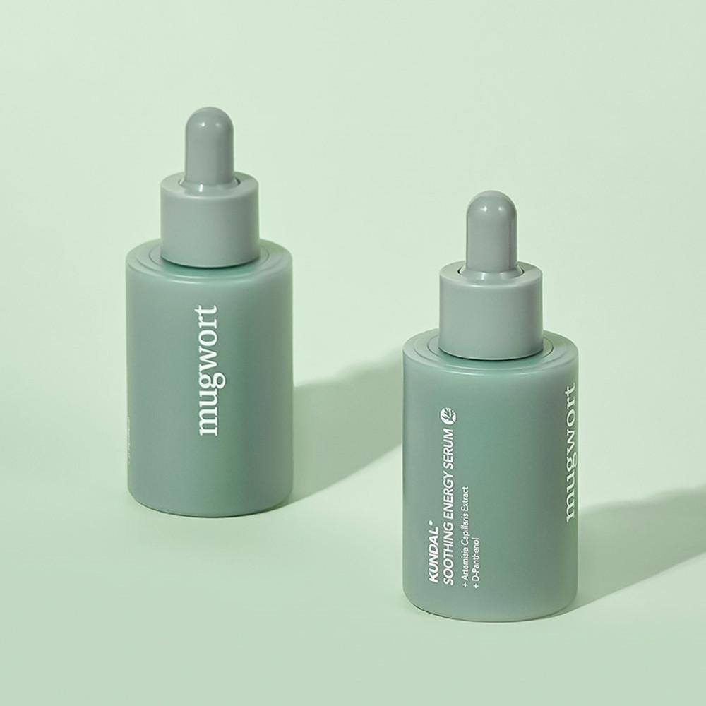 KUNDAL Artemisia Soothing Toner/Serum/Pad/Cleansing Foam, Korean Cosmetics with Good Fragrance