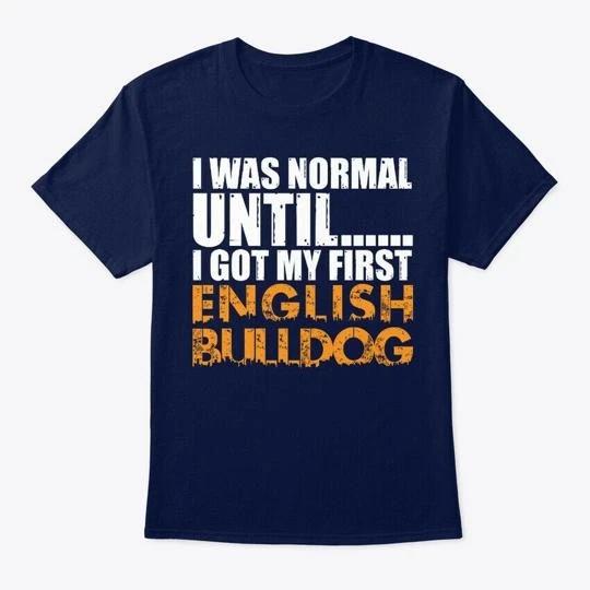 English Bulldog T Gifts T shirt Made in the USA Size S to 5XL S