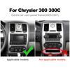 Real Soft Carbon Fiber Sticker For Chrysler 300 300C 2005 2006 2007 Car Center Air Vent Frame Panel Interior Trim Accessories