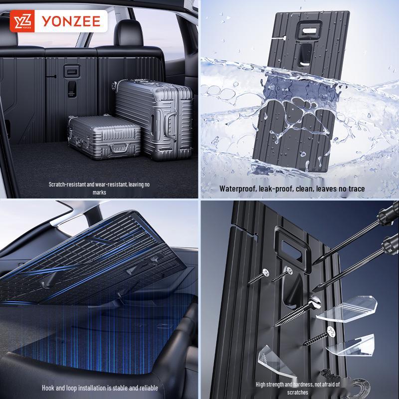 YZ Rear Seat Backrest Pad & Trunk Mat for Tesla Model Y/3