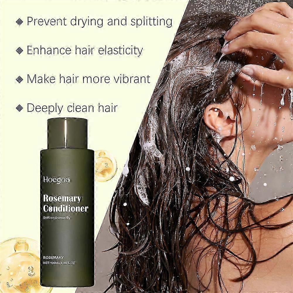 Hoegoa Rosemary Washing Set Anti-dandruff Control Shampoo Remaining Fragrance Moisturizing Conditioner Refreshing Hair Quality