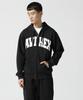 Avirex DAILY ZIP UP SWEAT PARKA LOGO Sweatshirt Hoodie with Logo L 010 Black / Zip-up / 783-3931007 Men's