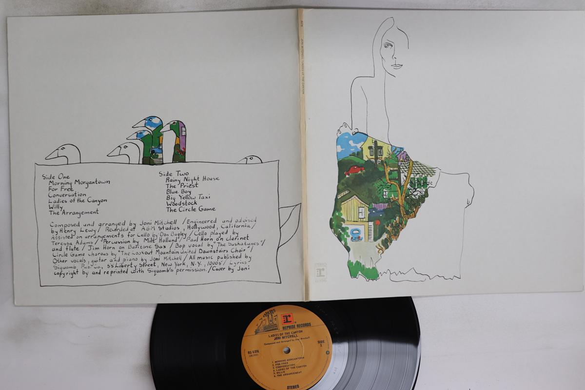 

LP Record JONI MITCHELL - Ladies Of The Canyon RS6376 REPRISE 1976 US Rock Used
