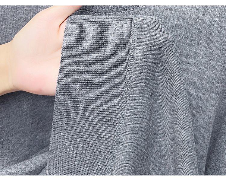 Men's Velvet Knitted Round Neck Sweater - Thick Warm Base Layer for Autumn/Winter.