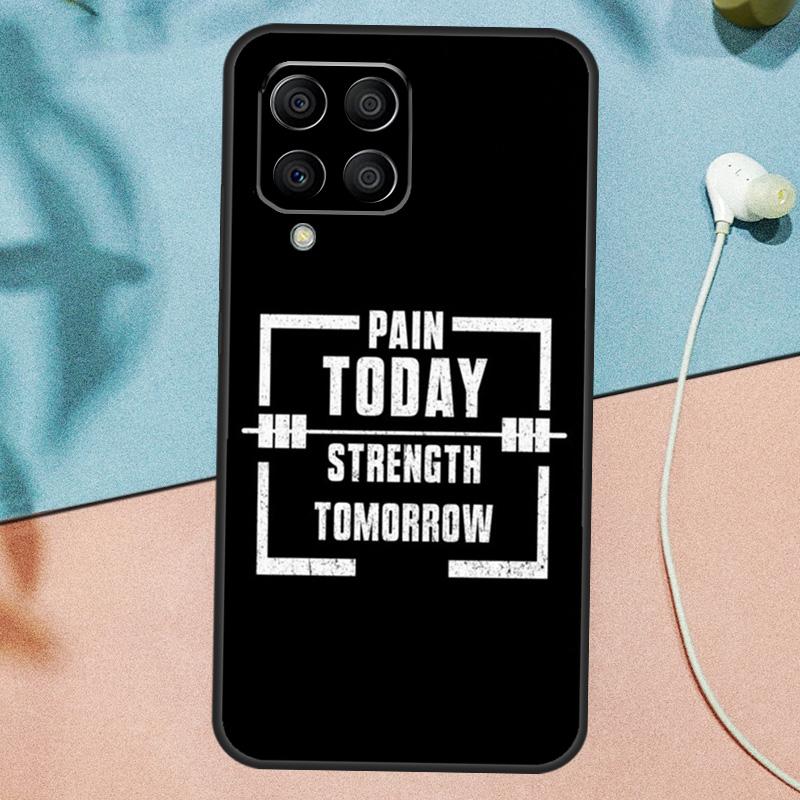 Workout Motivation fitness Gym Case For Samsung Galaxy M21 M31 M51 M12 M32 M52 M13 M23 M33 M53 M20 M30s M14 M34 M54 Cover