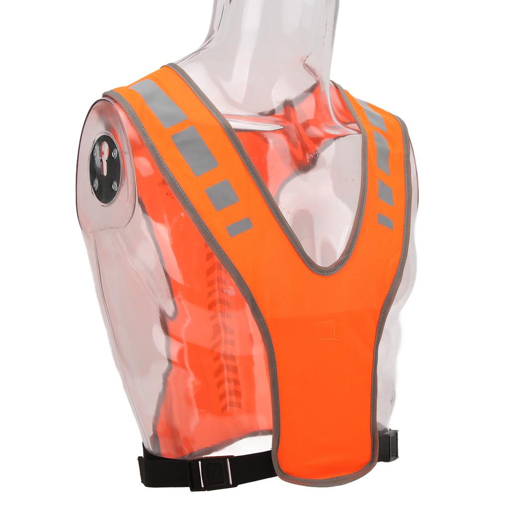 Sicherheitsweste mit hoher Sichtbarkeit Verstellbare reflektierende Jacke zum Laufen, Joggen, Spazierengehen, Radfahren