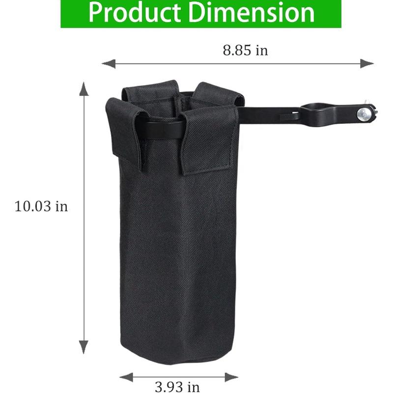 Quick Release Drumstick Holder Metal Clip Clamp Oxford Tube Bag Lightweight Stick Storage For Gig Practice Clamp On Accessory