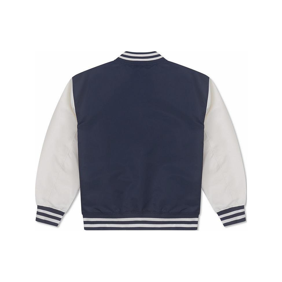 New Converse Baseball Jacket Unisex Marine Blue 10026912-A03